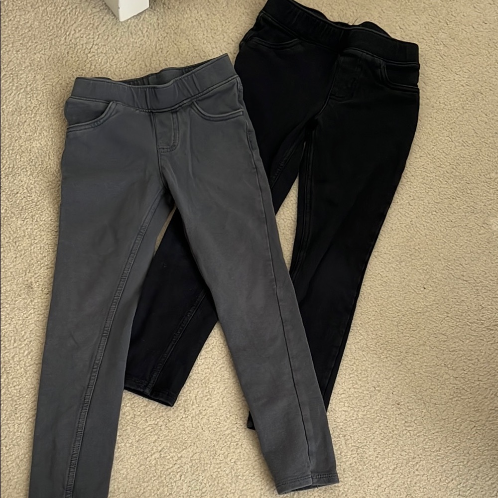 Stylish Kids' Black and Gray Bottoms